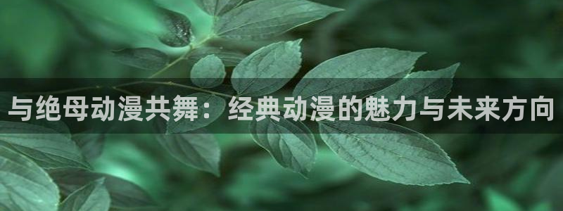 风车动漫在线观看免费看：与绝母动漫共舞：经典动漫的魅力与未来方向